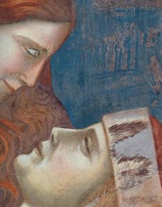 Giotto, La morte del cavaliere di Celano. - Archivio BPP