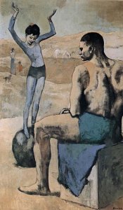 Pablo Picasso, “Acrobata e giovane equilibrista”, 1905, olio su tela. - Archivio BPP