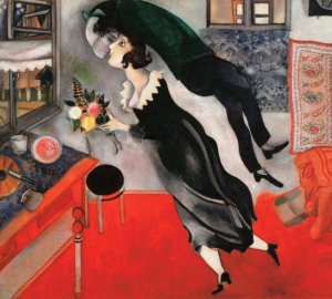 Marc Chagall, “Il compleanno”, 1915. Museum of Modern Art, New York. - Archivio BPP